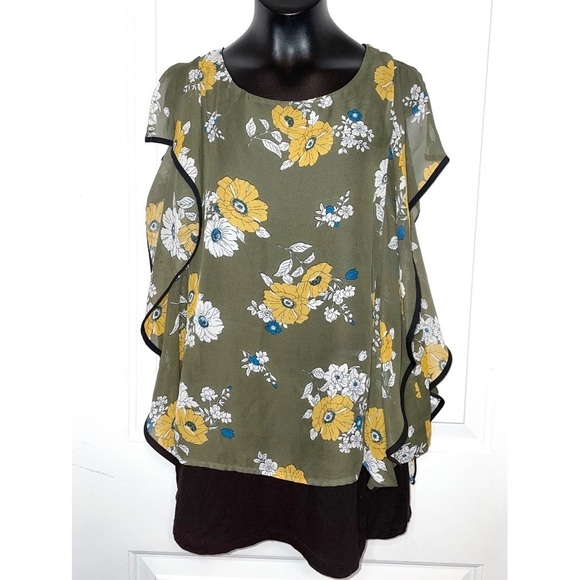 Alyx Tops - Green blouse